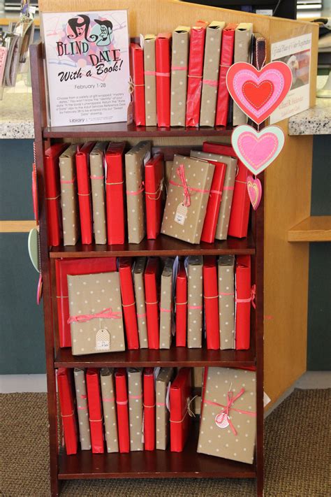 Blind Date With A Book Display Library Book Displays School Library Displays Library Displays