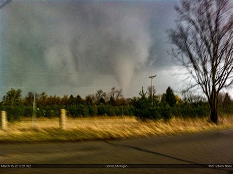 March 15 2012 Dexter Michigan Ef 3 Tornado Nnwxus