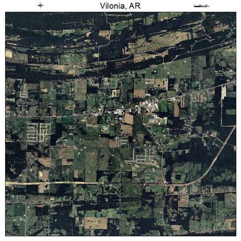 Aerial Photography Map Of Vilonia Ar Arkansas