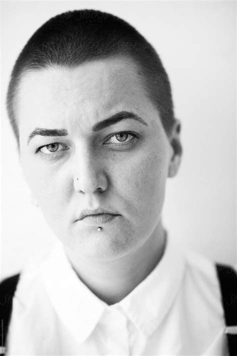 Portrait Of Real Lesbian Woman Del Colaborador De Stocksy Alexey Kuzma Stocksy