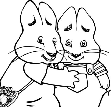 The Photo Booth Max And Ruby Coloring Page