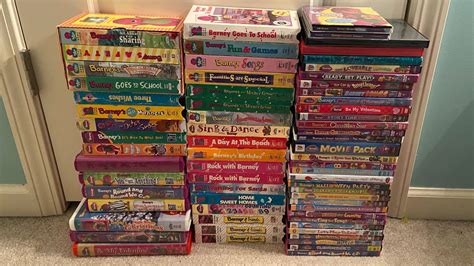 My Barney Dvd And Vhs Collection Youtube