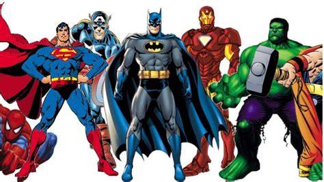 Lista De Superheroes Marvel Y Dc Mas Populares En 2021