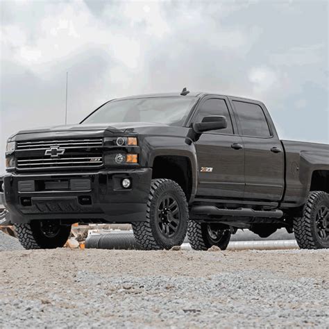 Rough Country 35 In Bolt On Suspension Lift Kit For 2011 2018 Sierra