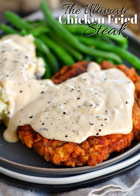 For marinate chicken 1 1/2 lb chicken thighs, cut into bite size 1/2 tsp salt 1/2 tsp black pepper 1 tbs rice wine 2 cloves garlic, grated 1/2 tsp ginger, grated. The Ultimate Chicken Fried Steak Recipe with Gravy | JT ...