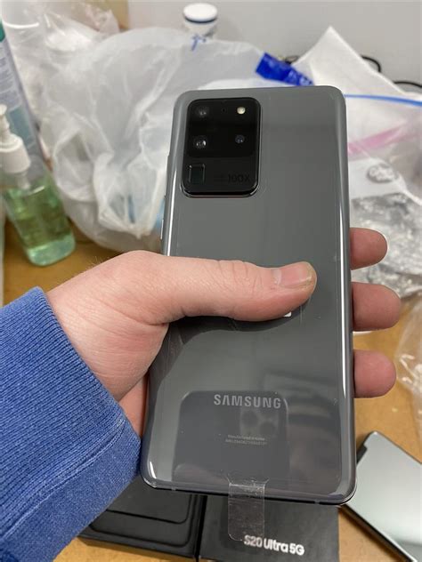 Samsung Galaxy S20 Ultra 5g Atandt Gray 128gb 12gb Sm G988u