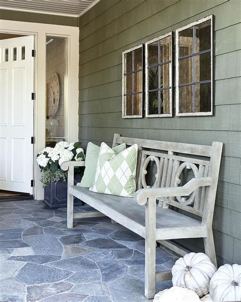 Small Front Porch Bench Ideas Images And Photos Finder