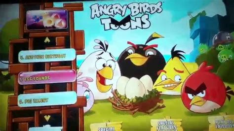 Angry Birds Toons Season 1 Volume 1 Dvd Main Menu Youtube