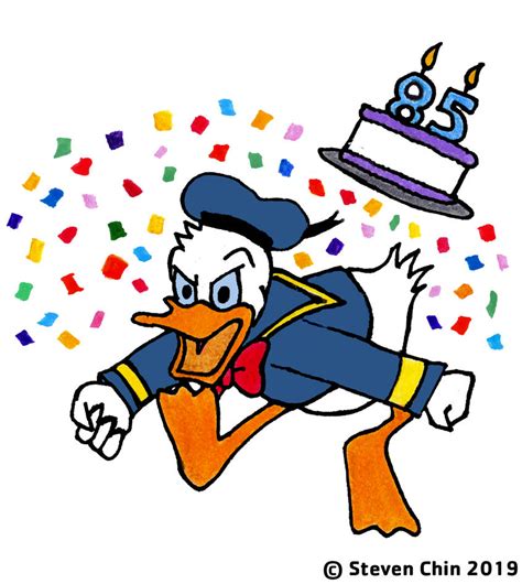 Donald Ducks 85th Birthday By Rocket Stevo On Deviantart
