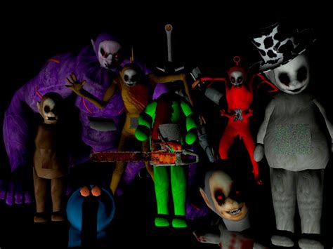 Slendytubbies 3 Teletubbies Come To Play By Springgamer98 On