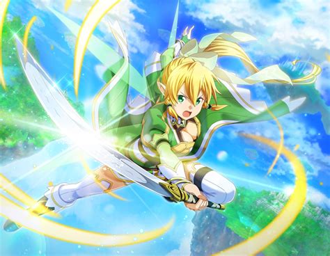 Leafa Sword Art Online Danbooru
