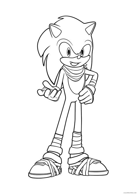 Fantastic Sonic Boom Sonic Coloring Pages Unlock More Insights