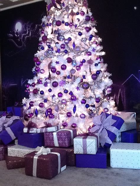 Purple Christmas Tree Decorations Ideas You Cant Miss Homyfash