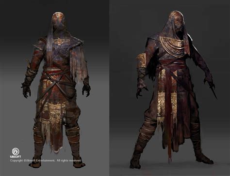 Assassin S Creed Origins Mummy Outfit Concept Jeff Simpson On