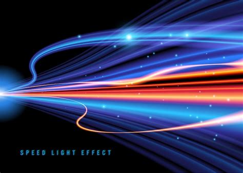 Premium Vector Speed Light Effect Vector