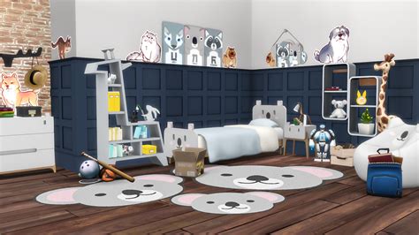 Simsational Designs Roarsome Kids Bedroom 30 New Items For Toddlers