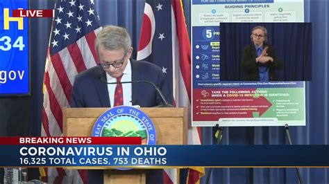 Dewine The Plan To Reopen Ohio Testing And Tracing Youtube