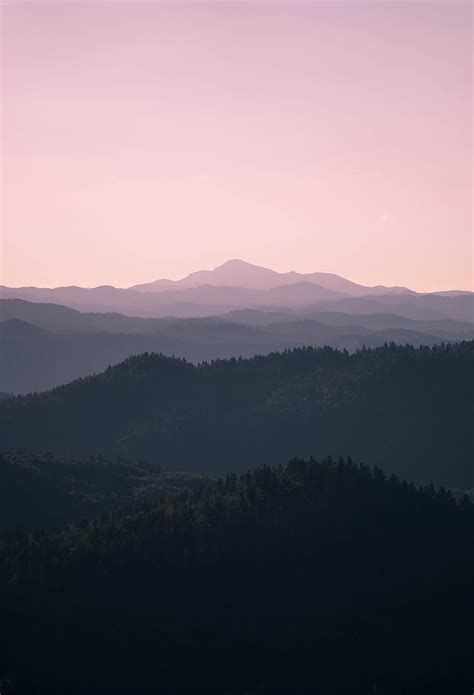 Mountains Hills Peaks Distance Sky Hd Phone Wallpaper Peakpx