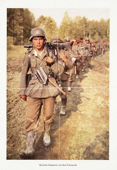 German Infantery Military Photos Military Men Military History