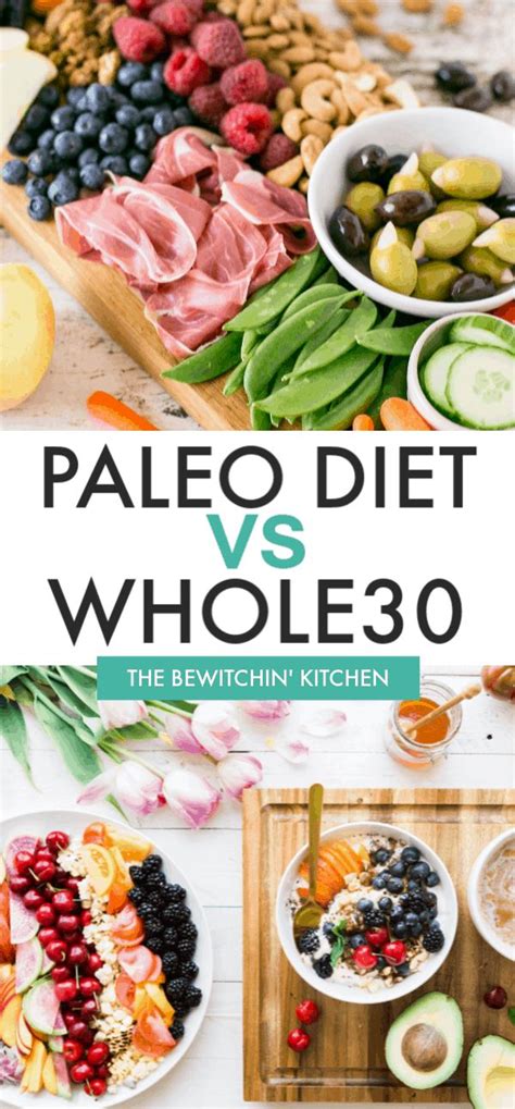 Paleo Vs Whole30 Whats The Difference The Bewitchin Kitchen