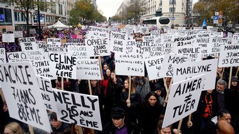 Tens Of Thousands March Against Gendered Violence In Paris Abc11