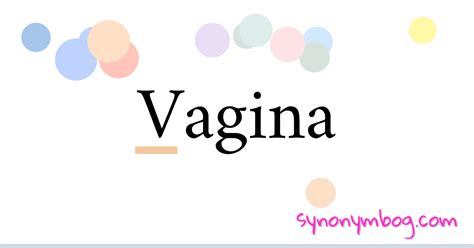 Synonym For Vagina