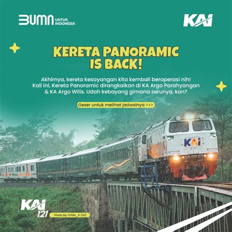 Kereta Api Indonesia On Twitter Kereta Panoramic Is Back Di Bulan Februari KeretaPanoramic