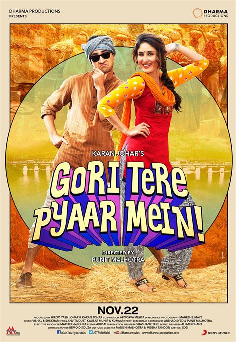 Heres The Latest Poster From Gori Tere Pyaar Mein