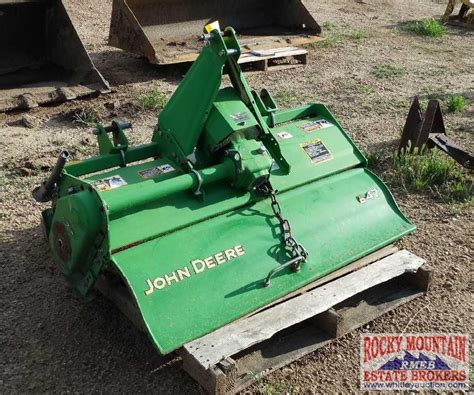 John Deere 647 3 Point Pto Powered 48 Roto Tiller Auctioneers Who