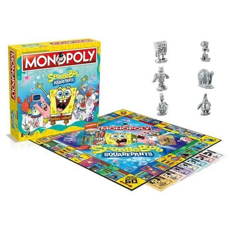 Spongebob Squarepants Monopoly Board Game Spongebob Squarepants Spongebob Squarepants