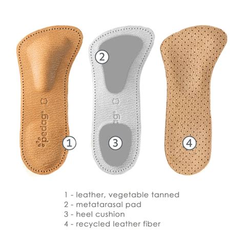 Pedag Comfort Leather Insoles The Insole Store