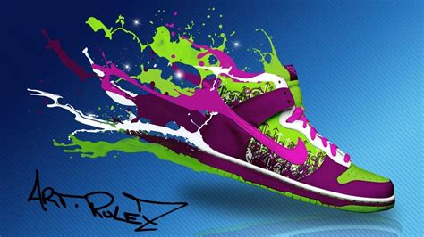 Cartoon Nike Shoes Wallpapers Top Free Cartoon Nike Shoes Backgrounds