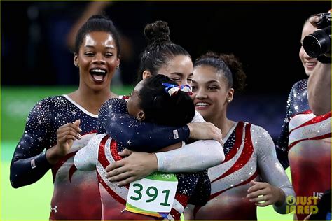 full sized photo of usa womens gymnastics team wins gold medal at rio olympics 2016 02 photo