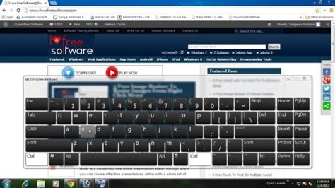 How To Add On Screen Keyboard In Windows 7 And Windows 8
