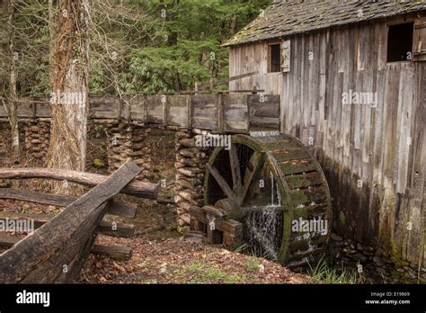 John Cable Grist Mill Is Pictured In Cades Cove Area Of The Great Smoky