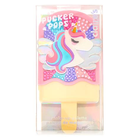 Pucker Pops Miss Glitter The Unicorn Lip Gloss Set Pink Claires