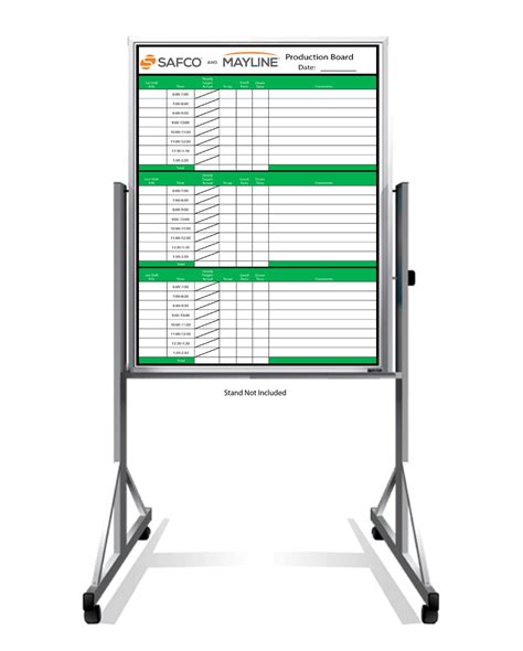 Hourly Production Tracking Board Track Hourly Production With Ease