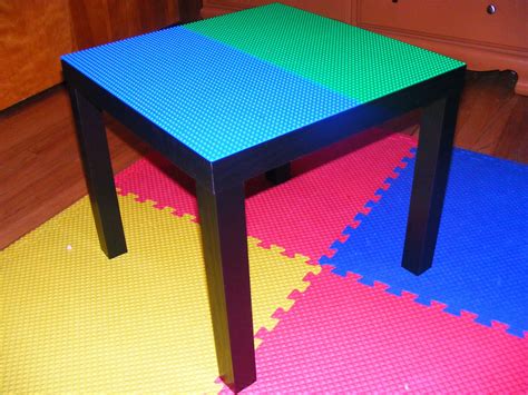 You can try different settings like using them next to each other to create a large center coffee table or display them in the room and use some as a couch side table or even as a plant stand. 50+ DIYs to Build a Lego Table | Guide Patterns