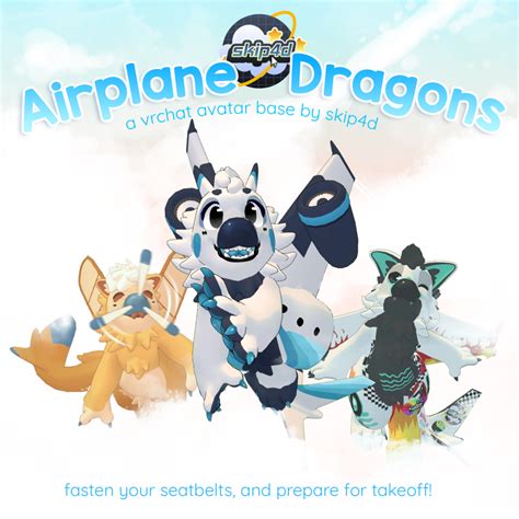 Airplane Dragon Vrchat Avatar Base