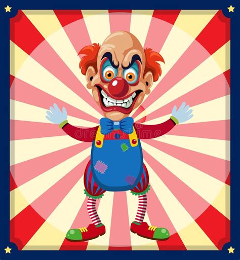 Scary Clown Clip Art Stock Illustrations 96 Scary Clown Clip Art