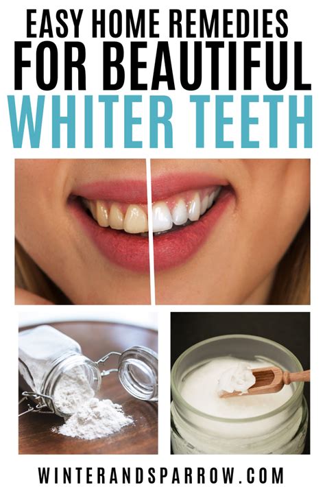 Easy Home Remedies For Beautiful Whiter Teeth White Teeth Simple