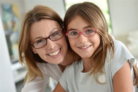 Mother And Daughter With Eyeglasses Eyeglass Cleaning Cleaning Amazing Pallet Ideas
