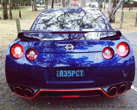 This type of colour you have seen in the truck / taxi etc. Nissan R35 GTR Number Plates - Number Plates