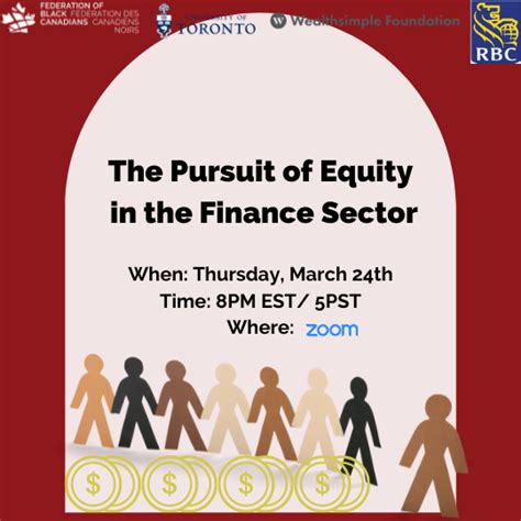 The Pursuit Of Equity In The Finance Sector Federation Of Black