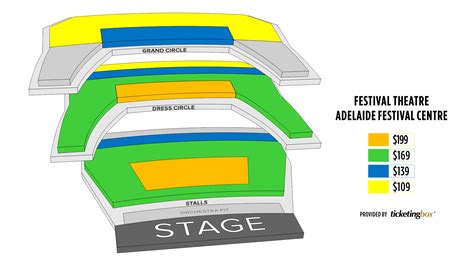 Adelaide Festival Theatre Seating Chart