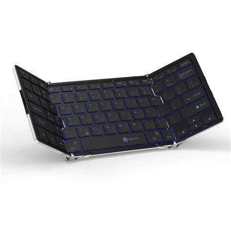 Iclever Wireless Folding Keyboards Bluetooth Tablet Keyboard Tri