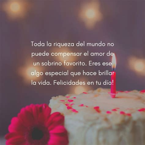 Lista 98 Imagen De Fondo Frases De Cumpleaños Para Un Sobrino Para