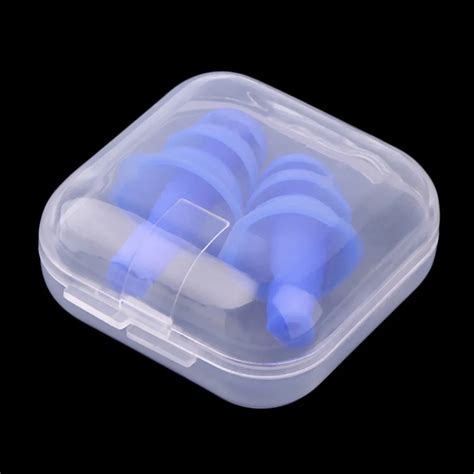 2 Pc Soft Foam Ear Plugs Sound Insulation Ear Protection Earplugs Anti