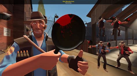 The Bloody Pan Team Fortress 2 Skins All Class Frying Pan