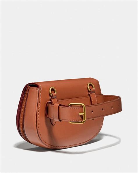 Belt Bags Womens Coach Saddle Belt Bag Saddlebrass ⋆ Nipenda